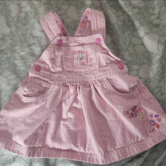 The Children's Place Y2K Dress Overalls Baby Girl Size 6-9M - Picture 1 of 4